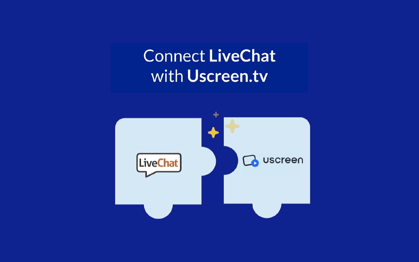 LiveChat integrates with Uscreen.tv