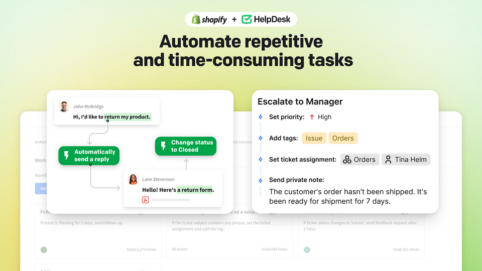 Automate repetitive tasks