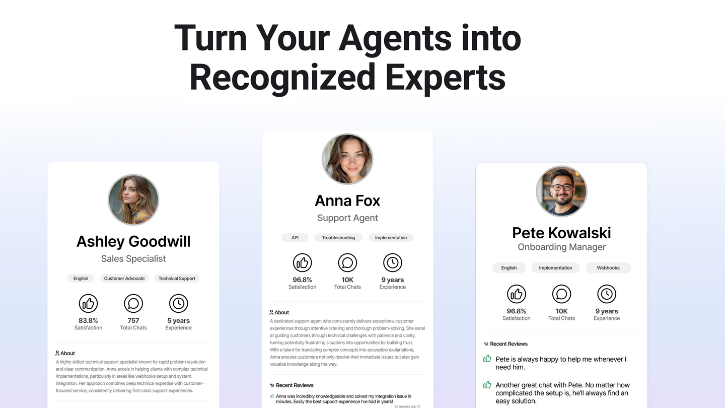 Turn Agents into Experts