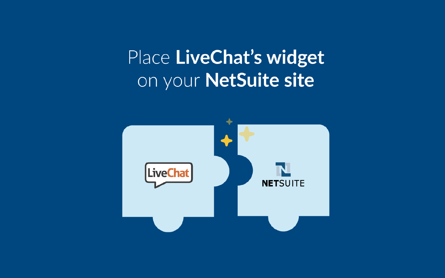 NetSuite SuiteCommerce Live Chat | LiveChat Integrations