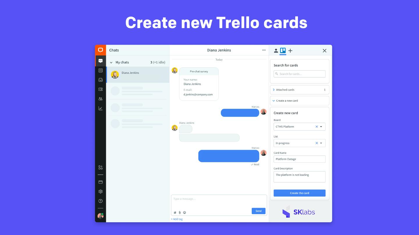 Create new Trello cards