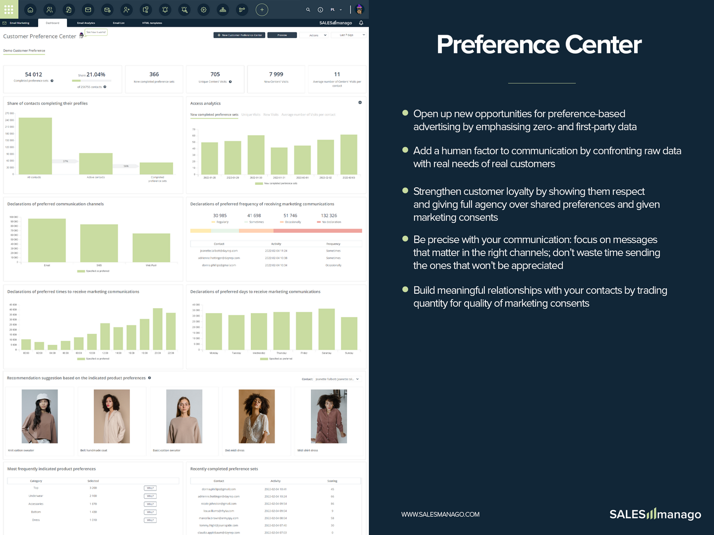 Preference Center