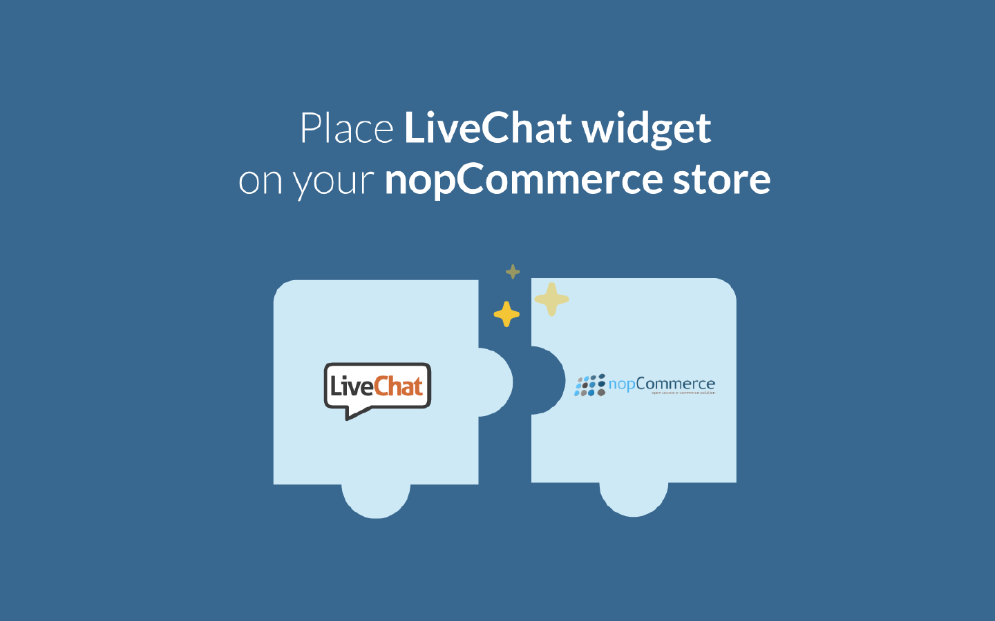 LiveChat integrates with nopCommerce