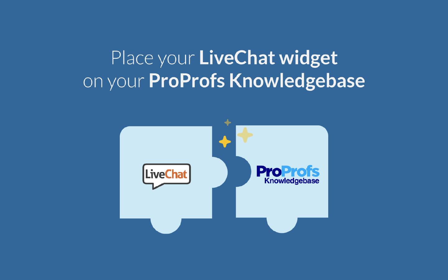 ProProfs integrates with LiveChat