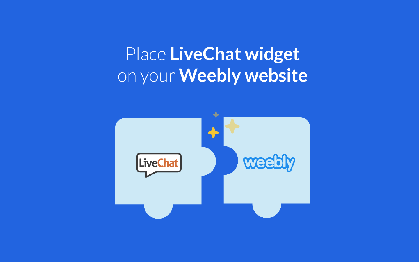 Weebly integration