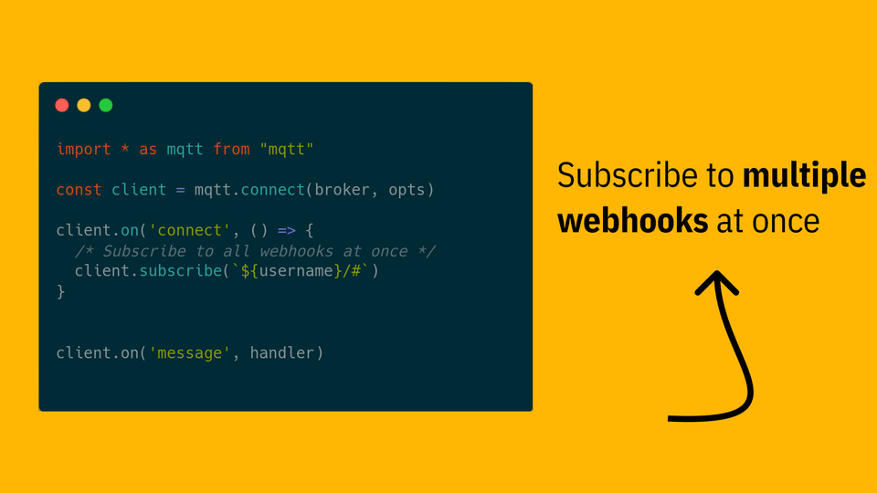 Multiple webhooks