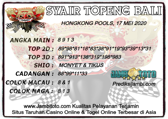 kumpulan syair togel hk minggu 17 mei 2020