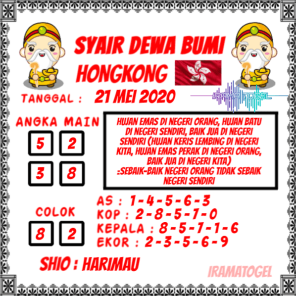 Syair Top Jitu Dewa Bumi HK Hari Ini Kamis 21 Mei 2020.png (598Ã598)