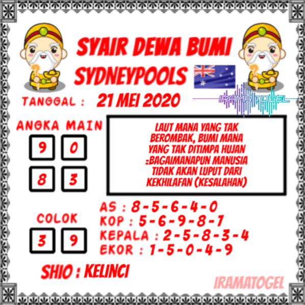 Syair Top Jitu Dewa Bumi Sydney Hari Ini Kamis 21 Mei 2020.png (598Ã598)