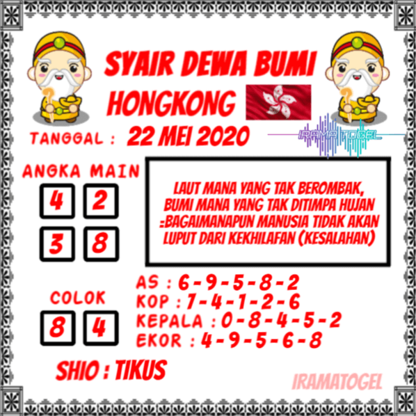 Syair Top Jitu Dewa Bumi HK Hari Ini Jumat 22 Mei 2020.png (598Ã598)